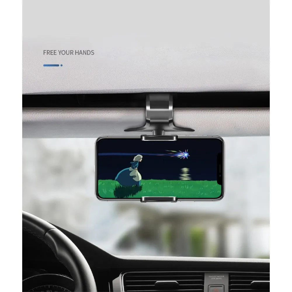 3 in 1 Car GPS Smartphone Holder: Dashboard / Visor Clamp   AC Grid Clip for Allview P9 Energy Lite - Black