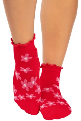 Bloom Quarter Grip Sock