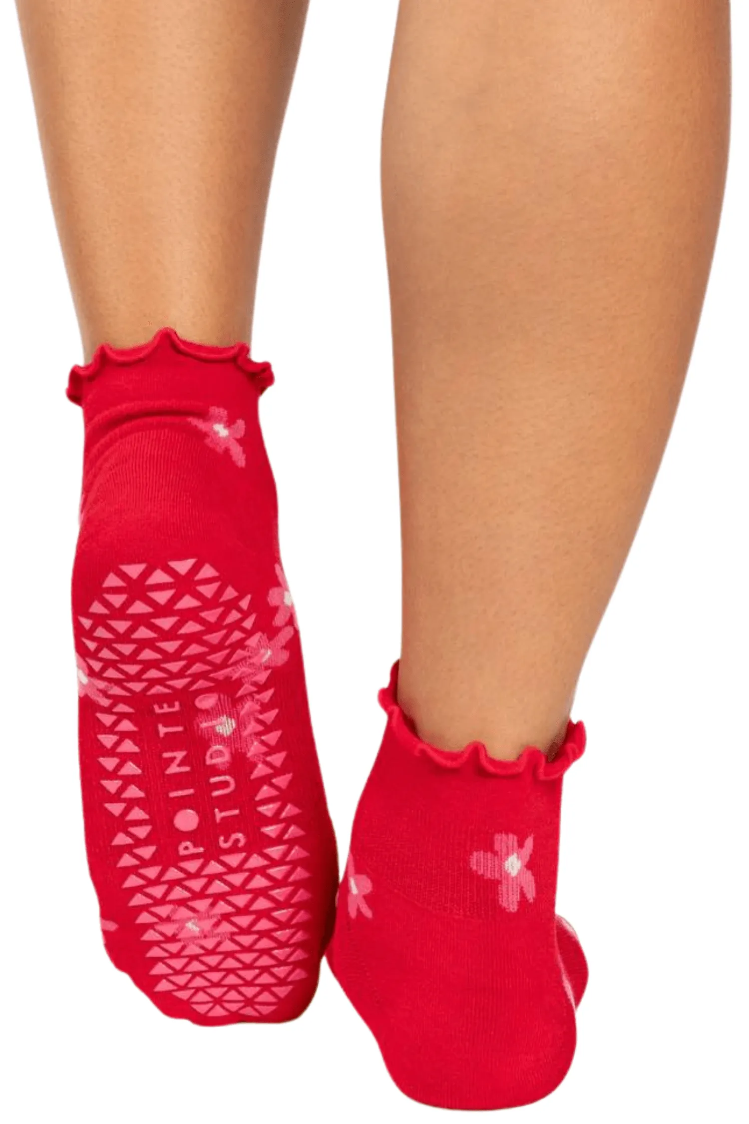 Bloom Quarter Grip Sock