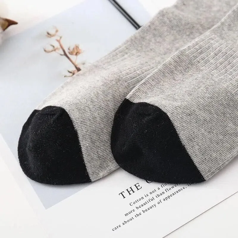 Cuzcare Combo 5 Pairs Diabetic Men Socks Bamboo Fiber Breathable Multiple Colors Extra Comfort