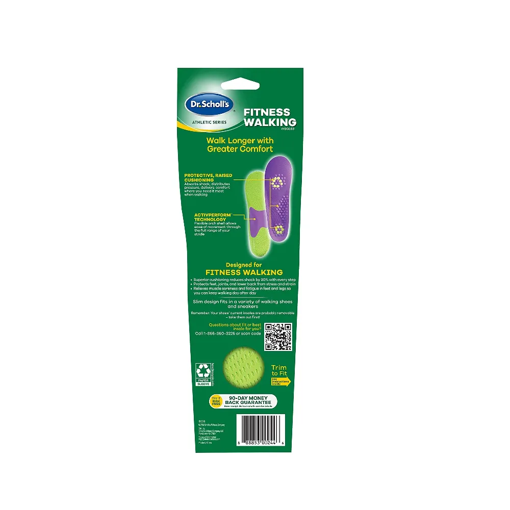 Dr. Scholl's Athletic Series Fitness Walking Insoles