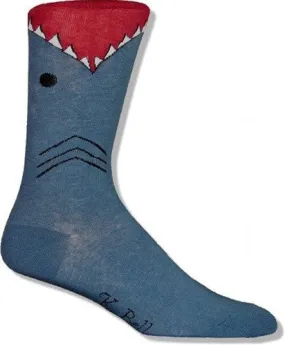 Extended Size Shark Mouth Socks (Men's)