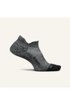 Feetures Elite Light Cushion No Show Tab in Grey