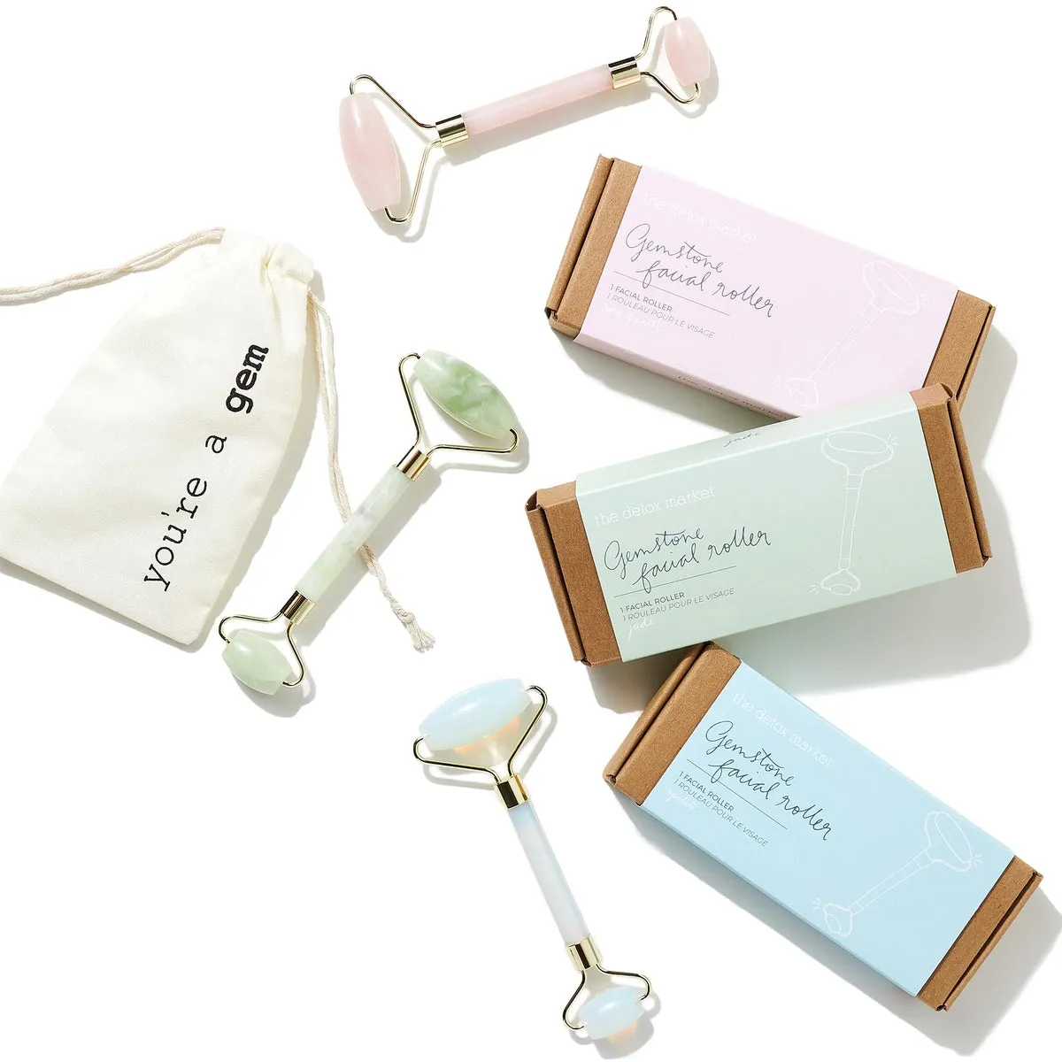 Gemstone Facial Roller