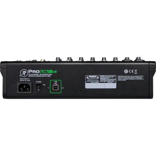 Mackie 12 Channel Professional Effects Mixer with USB