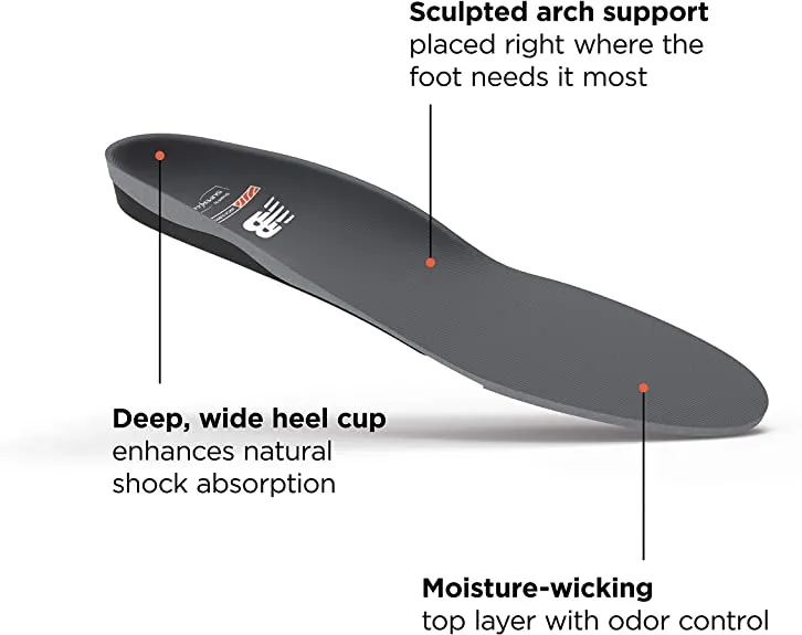 New Balance unisex adult Casual Arch Support Insole