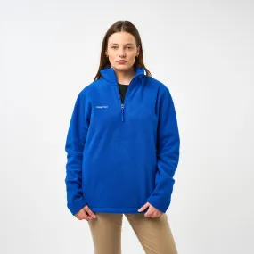 Omnitau Adult's Team Sports ¼ Zip Soft Feel Fleece - Royal Blue