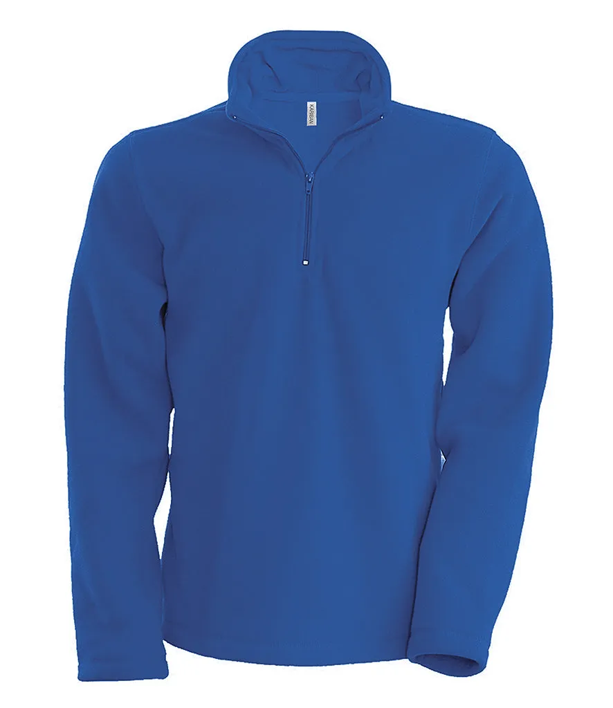 Omnitau Adult's Team Sports ¼ Zip Soft Feel Fleece - Royal Blue