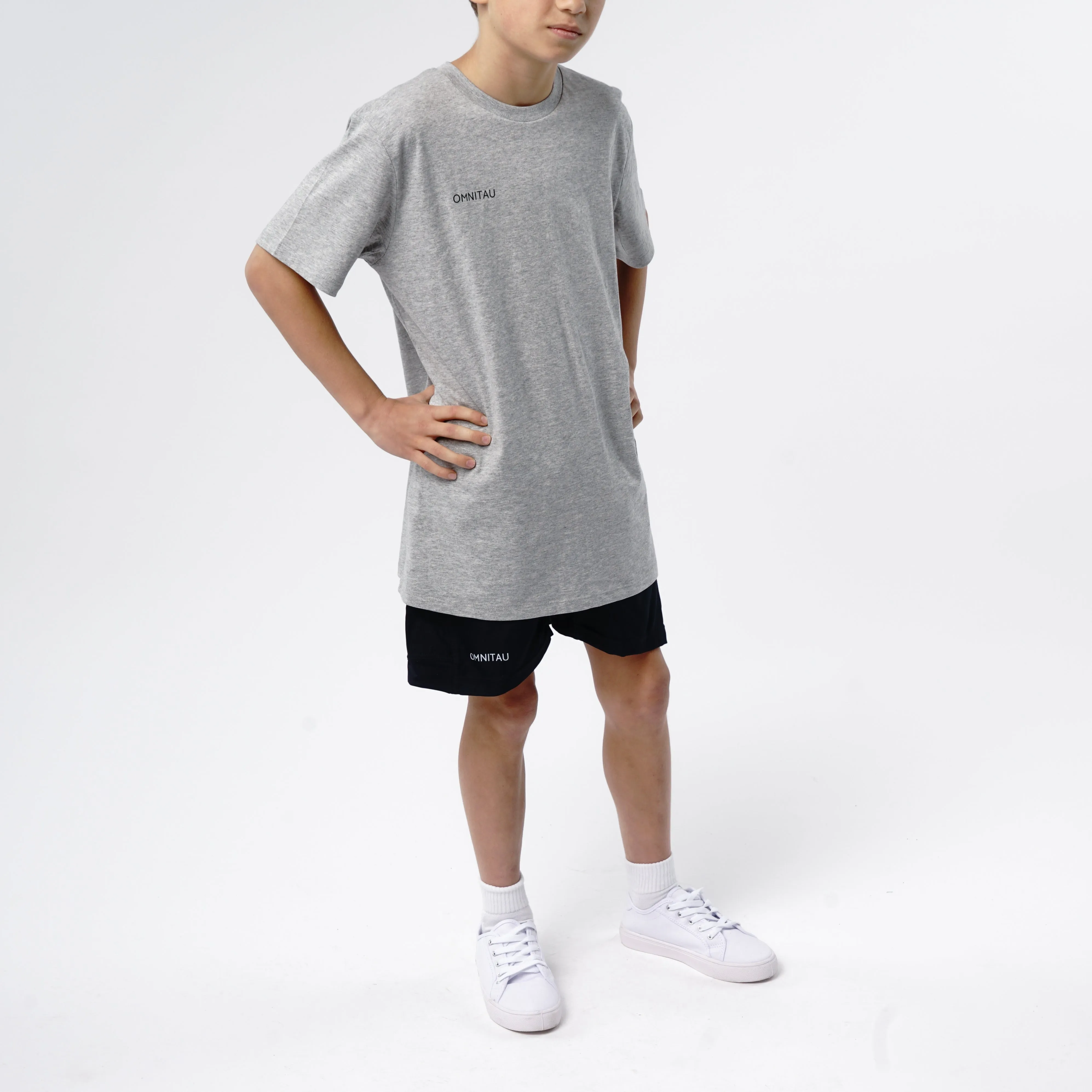 Omnitau Kid's Core Hockey Shorts - Navy