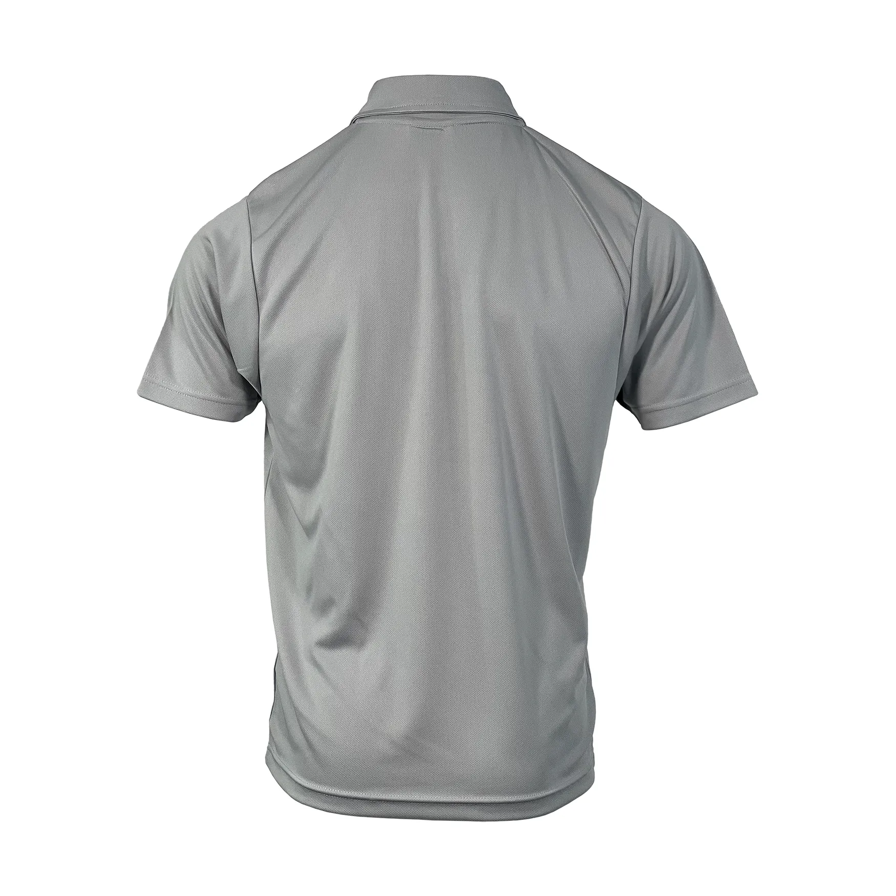 Omnitau Kid's Team Sports Breathable Technical Polo - Heather Grey