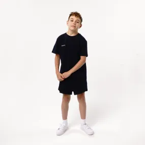 Omnitau Kid's Team Sports Organic Cotton T-Shirt - French Navy