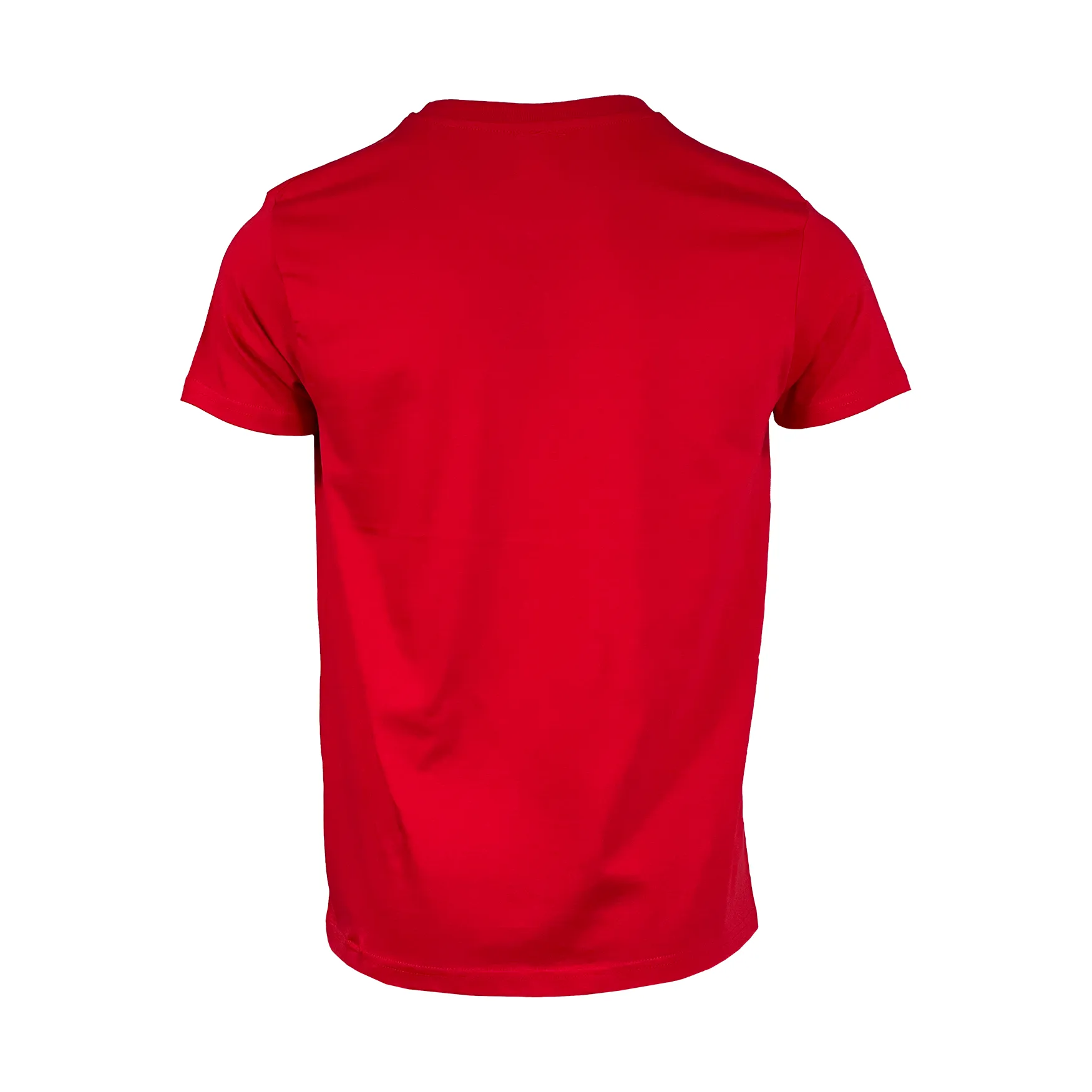 Omnitau Kid's Team Sports Organic Cotton T-Shirt - Red
