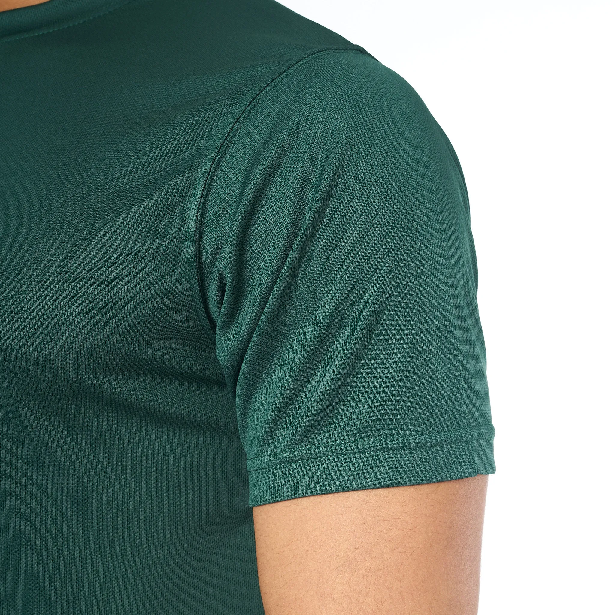 Omnitau Men's Team Sports Breathable Technical T-Shirt - Bottle Green