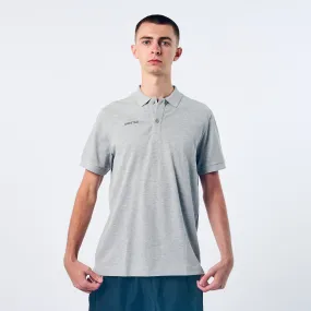 Omnitau Men's Team Sports Organic Cotton Polo - Heather Grey
