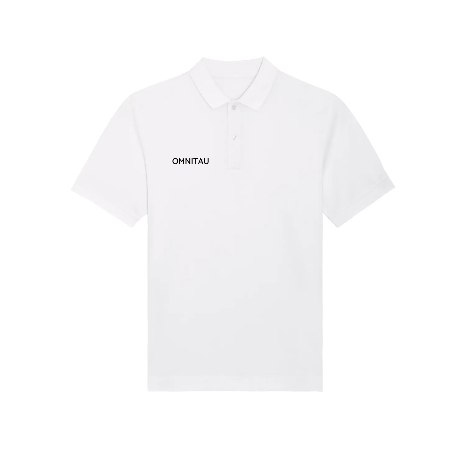 Omnitau Men's Team Sports Organic Cotton Polo - White
