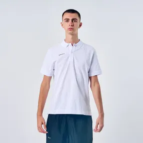 Omnitau Men's Team Sports Organic Cotton Polo - White