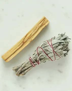 Sage & Palo Santo Cleansing Kit