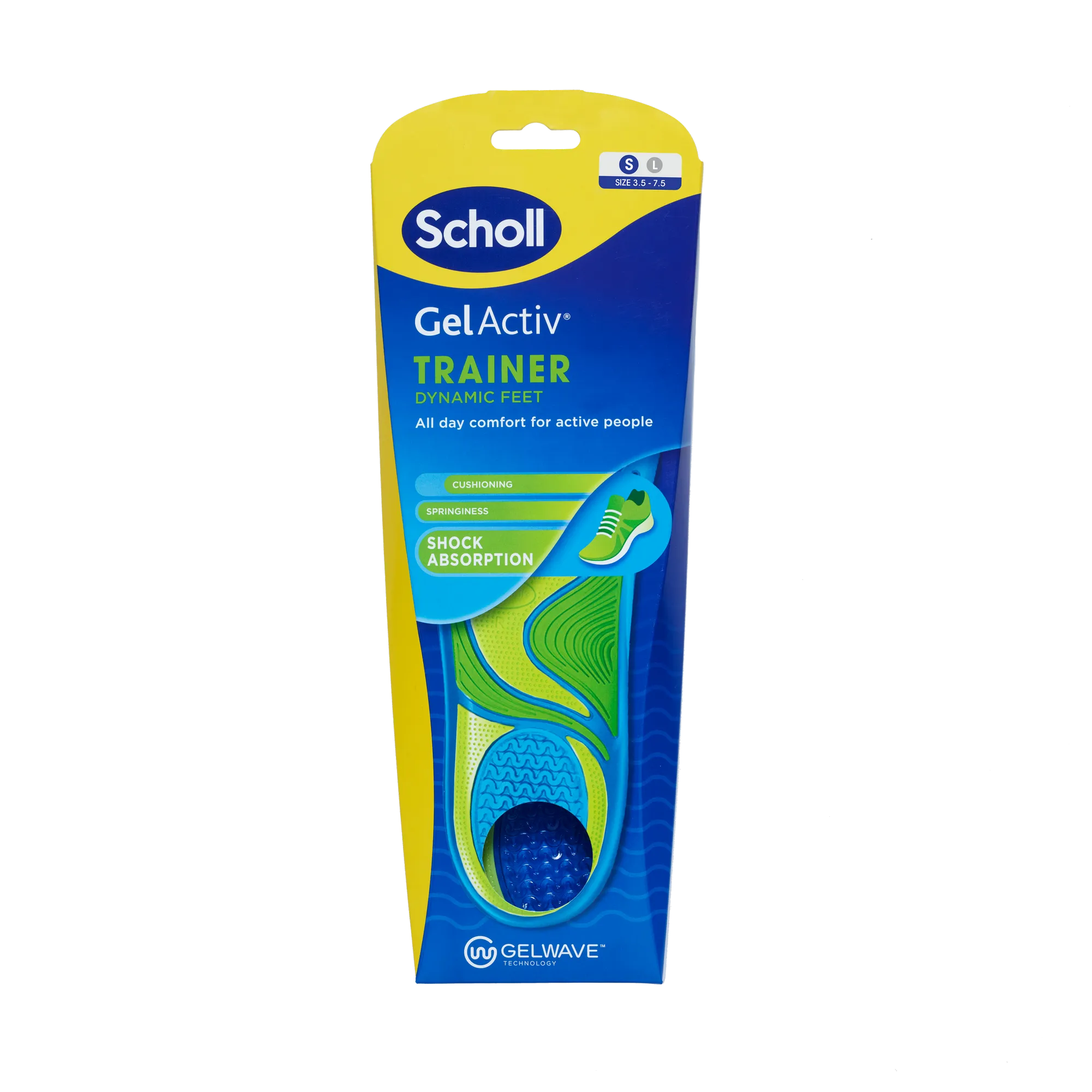 Scholl Gel Activ Trainer Insoles Small