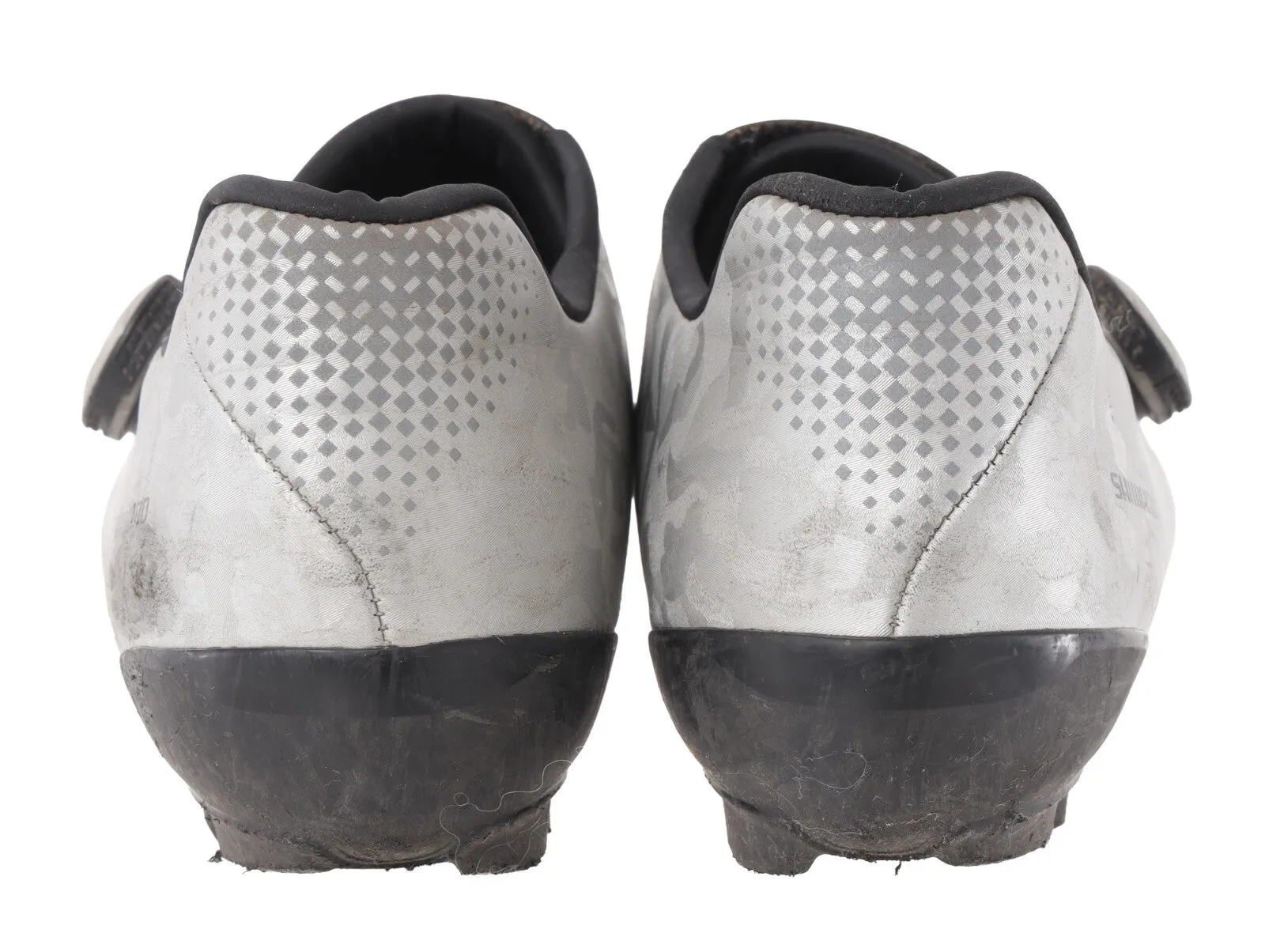 Shimano SH-RX800 Carbon Mountain Bike Shoes EU 43 US Men 8.9 Silver 2 Bolt BOA