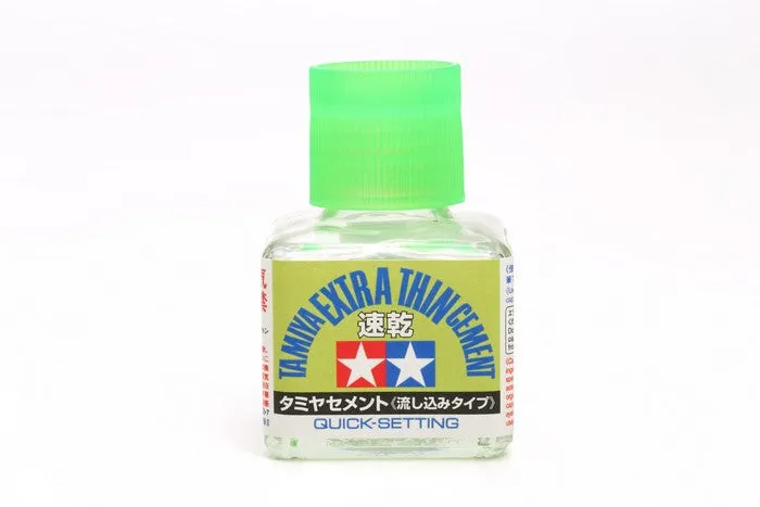 Tamiya Extra Thin Cement Quick Setting 40ml 87182